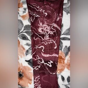 Dragon Goddess Printed Yoga Pants Size Large - Yoga Democracy NWT